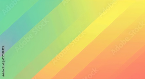 Colorful Gradient Background with Rainbow, Yellow and Orange Tones