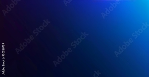 Deep Blue Gradient Background with Space for Text and Designs