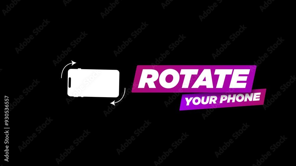 rotate phone animation 