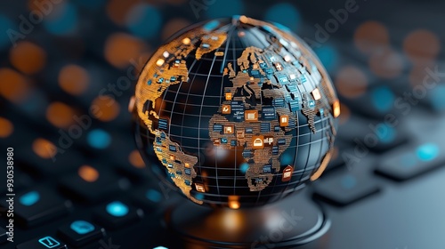 Online Marketplace with Global Categories and Regional Icons