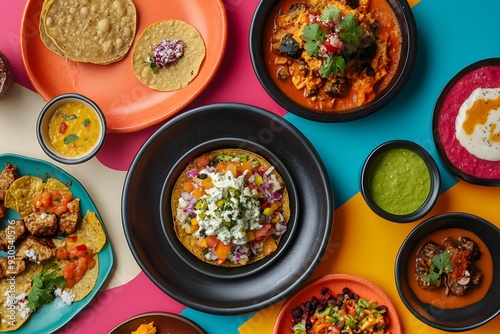 Colorful Mexican Feast