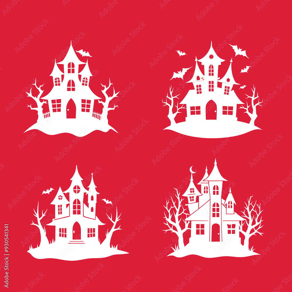 Haunted House illustration Haunted House illustration