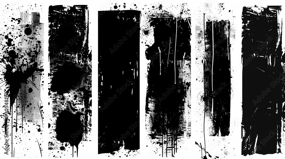 Collection of grunge textures, overlay textures set stamp with grunge effect, Grunge style set of square and rectangle shapes . Collection of grunge textures, overlay textures set stamp with grunge effect, Grunge style set of square and rectangle shapes .