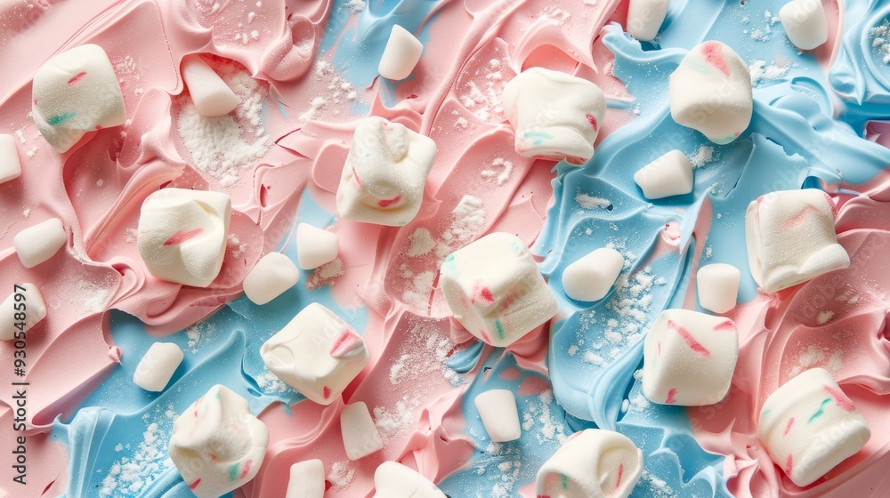Marshmallow Candy Texture Marshmallow Candy Texture