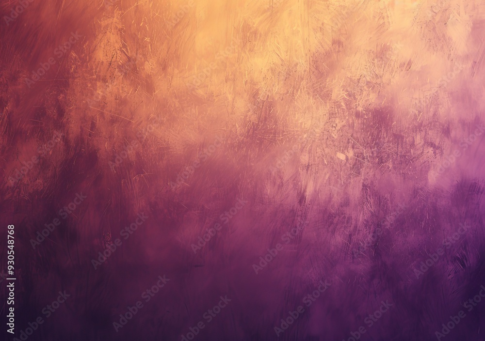 Obraz premium Vintage Purple and Beige Gradient Background with a Minimalist Style