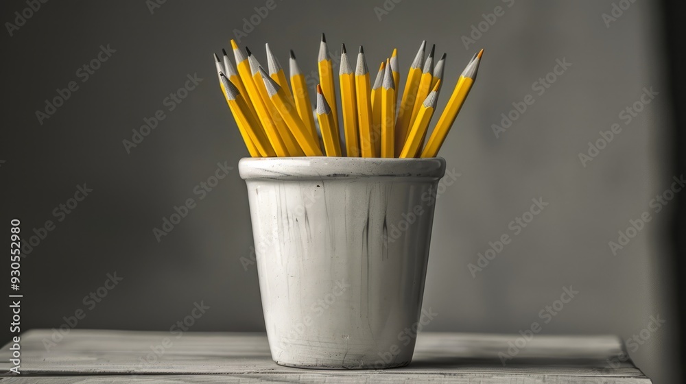 Pencils In Cup Pencils In Cup
