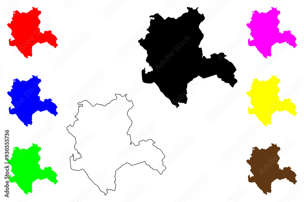 Konya (Provinces of the Republic of Turkey) map vector illustration, scribble sketch Konya ili map
Konya (Provinces of the Republic of Turkey) map vector illustration, scribble sketch Konya ili map