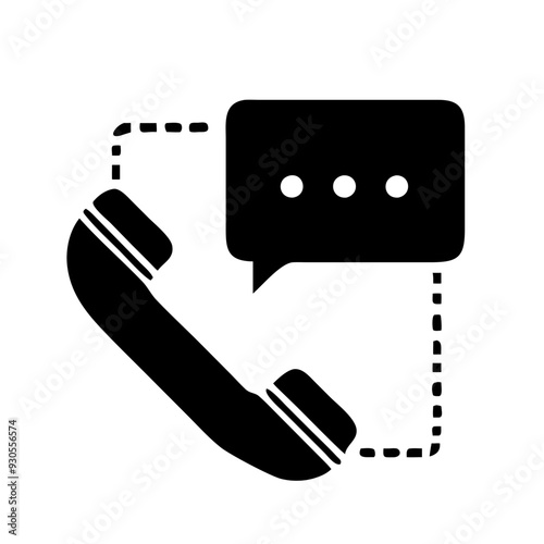 The contact phone icon is a widely recognized symbol representing the contact feature in mobile devices & applications. This icon typically features a simplified depiction of a telephone handset