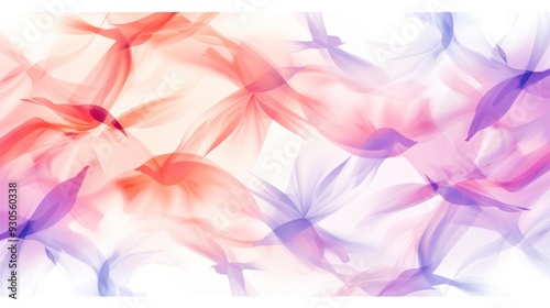 A vibrant abstract design featuring flowing shades of pink and purple, perfect for backgrounds and artistic projects.