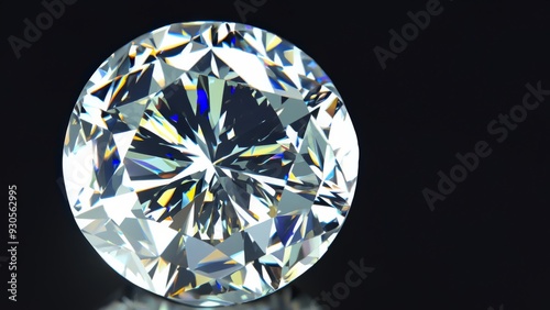Diamond crystal elegant shiny rock