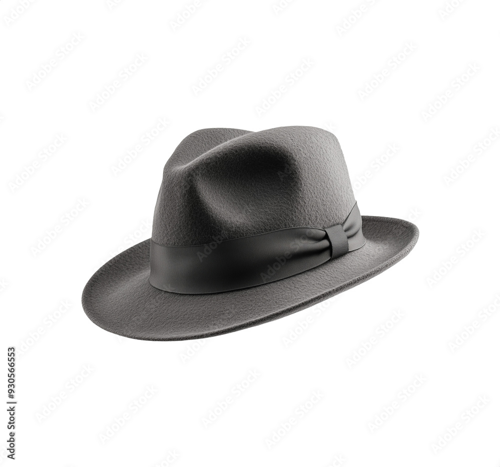 Trilby hat. Isolated transparent background PNG. Model 03 Trilby hat. Isolated transparent background PNG. Model 03
