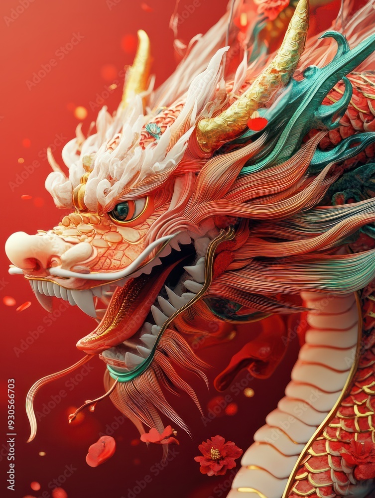 Happy new year 2024 year of the dragon. chinese new year of the dragon Happy new year 2024 year of the dragon. chinese new year of the dragon
