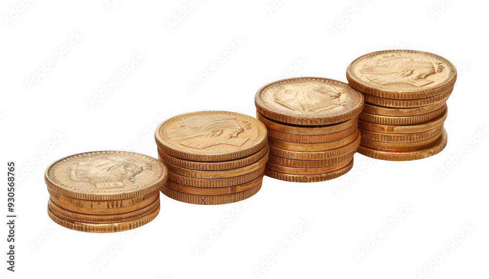 Stacks of Golden Coins Stacks of Golden Coins