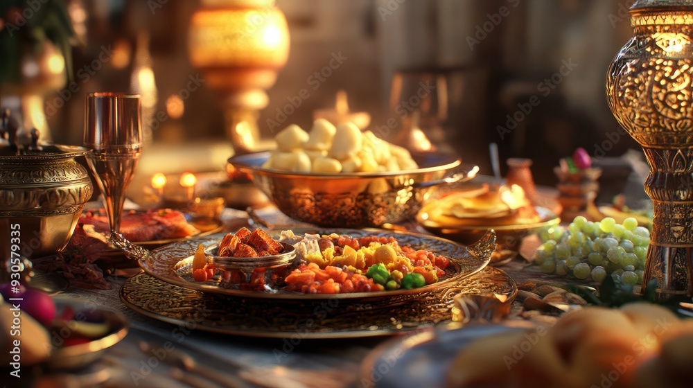 Fototapeta premium islamic new year