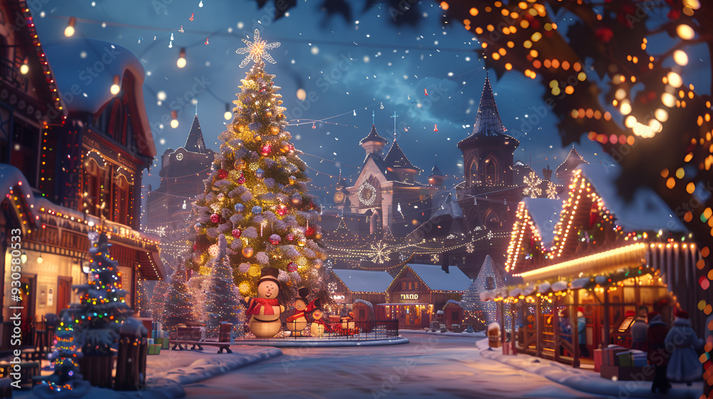 Christmas ai generative Christmas ai generative