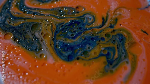 Water paint marble liquid multiple color background