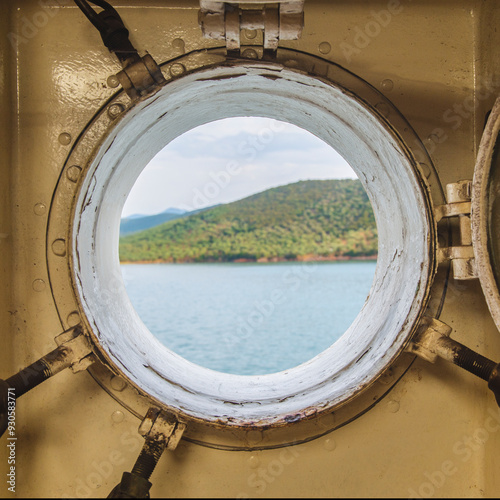 view from the porthole