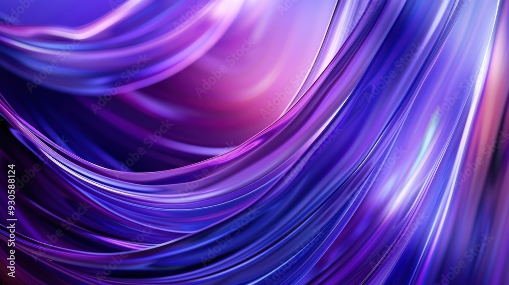 Abstract Purple and Blue Swirling Texture Abstract Purple and Blue Swirling Texture