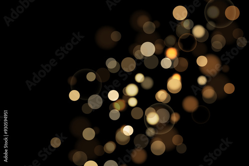 Christmas background. Powder PNG. Magic shining dust. Fine, shiny dust bokeh particles fall off slightly. Fantastic shimmer effect.