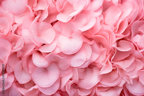 Detailed image of pink flower petals, showcasing the soft textures and subtle color variations.