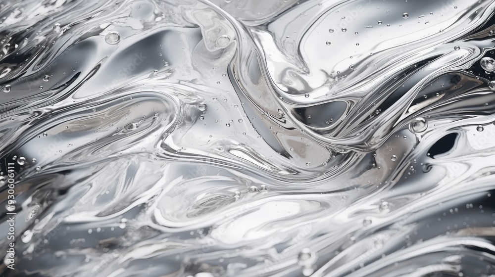 This is an Abstract Silver Metallic Wave Texture that beautifully complements Modern Design This is an Abstract Silver Metallic Wave Texture that beautifully complements Modern Design