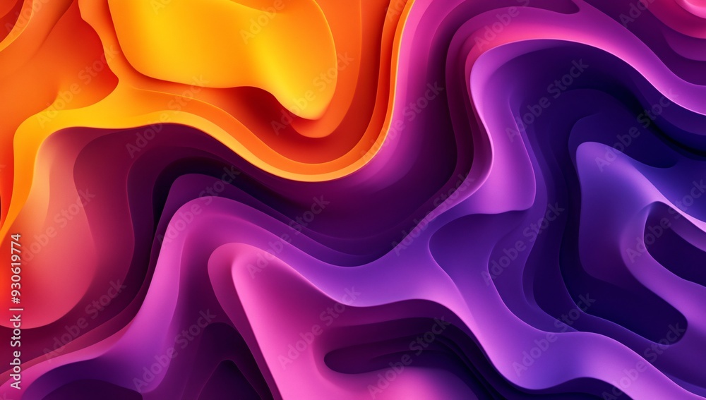 Vibrant Abstract Colorful Wavy Background with Dynamic Gradient Curves Vibrant Abstract Colorful Wavy Background with Dynamic Gradient Curves