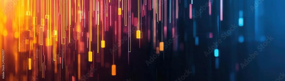 Digital timeline with glowing bars, representing different phases of a campaign, futuristic and tech-savvy Digital timeline with glowing bars, representing different phases of a campaign, futuristic and tech-savvy