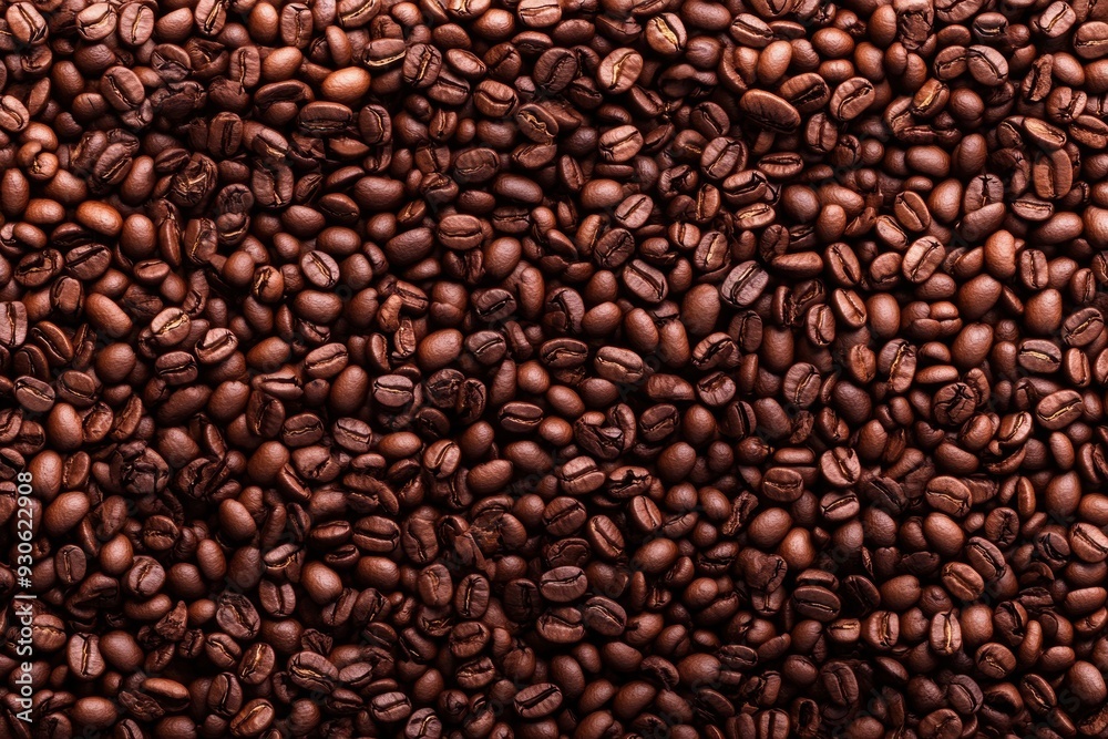 Fresh roasted coffee beans texture background Fresh roasted coffee beans texture background