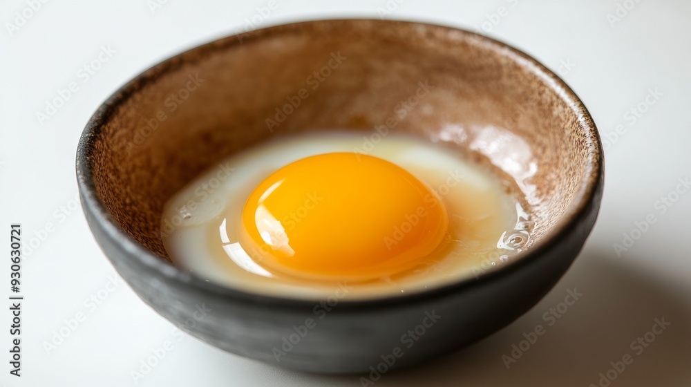 Soft Boiled Egg in a Bowl.