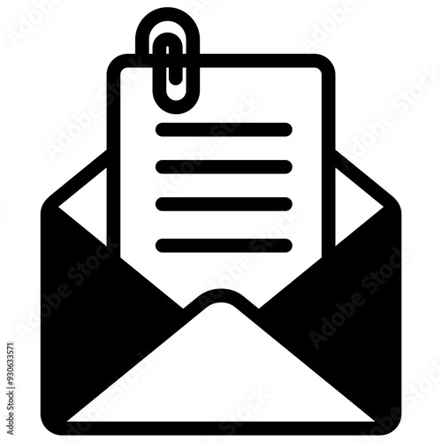 Mail Attachment Icon