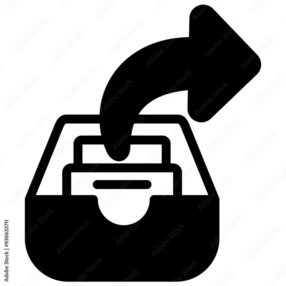 Obraz premium Outbox Icon