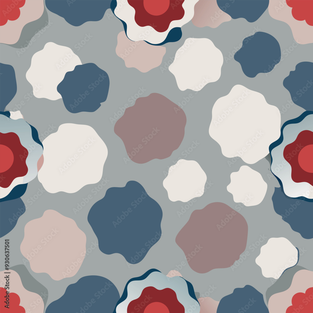Watercolor Seamless Pattern Illustration