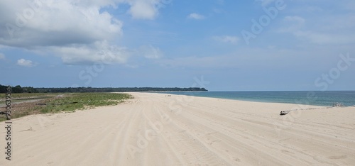 A coastal holiday town near Libreville Gabon Africa