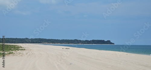 A coastal holiday town near Libreville Gabon Africa