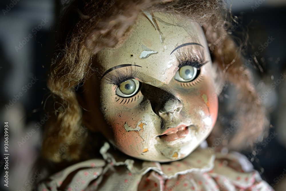 Creepy Dolls in an Abandoned Asylum Surrounded by Lurking Shadows Creepy Dolls in an Abandoned Asylum Surrounded by Lurking Shadows