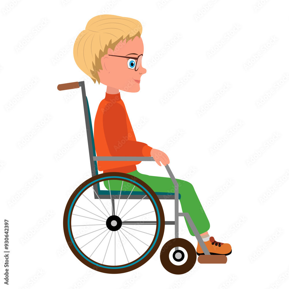 Vector Illustration of Cute Smiling Kid Girl, Cartoon Character Set For Animation, Various Views, Poses and Gestures. Item 4 Vector Illustration of Cute Smiling Kid Girl, Cartoon Character Set For Animation, Various Views, Poses and Gestures. Item 4