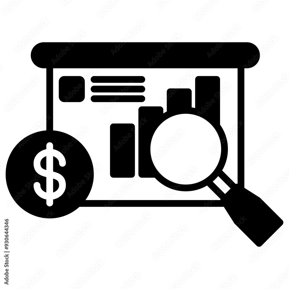 Data Research Icon Data Research Icon