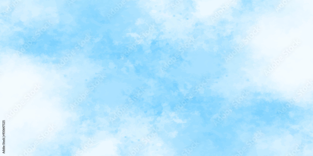 Abstract white and blue color frozen ice surface design background. oft sky blue watercolor sky and clouds, Light blue background with watercolor. gradient light white sky background with clouds. Abstract white and blue color frozen ice surface design background. oft sky blue watercolor sky and clouds, Light blue background with watercolor. gradient light white sky background with clouds.