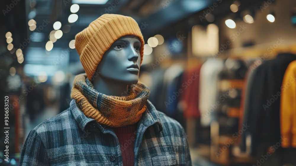 Obraz premium mannequin in a shop