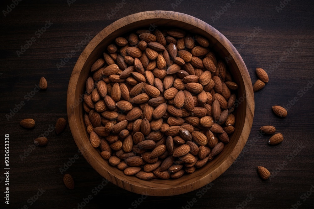Nuts and spices, AI generative Nuts and spices, AI generative