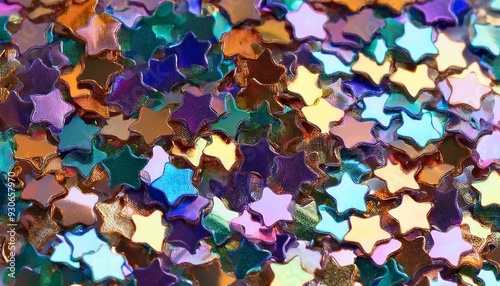 Wallpaper Mural star dusts texture polarized pearlescent sequins shiny sequins background Torontodigital.ca