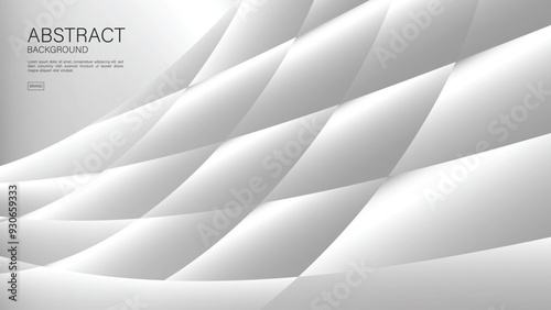 white wave background design, Gray abstract background, silver abstract background, Geometric vector, Silver texture, cover design, flyer, poster, advertisement, decoration wallpaper, book cover