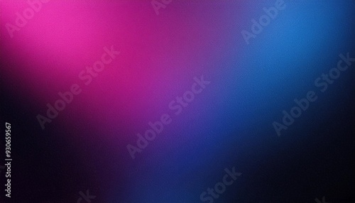 dark grainy gradient background blue magenta pink purple black colors banner poster cover abstract design