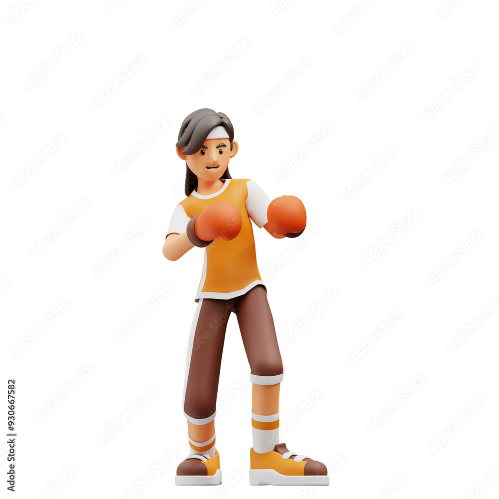 3d playing boxing 3d playing boxing