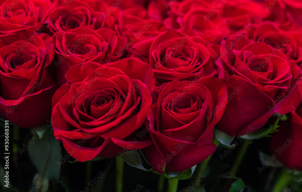 Red roses natural floral background close up Red roses natural floral background close up