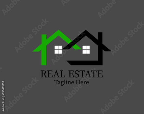 real estate logo, building or architecture logo, house logo, logos