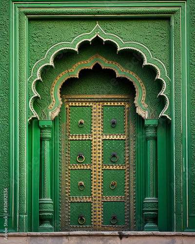 Indian traditional antique door 