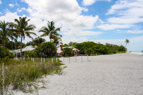 Beach view from Sanibel Island.