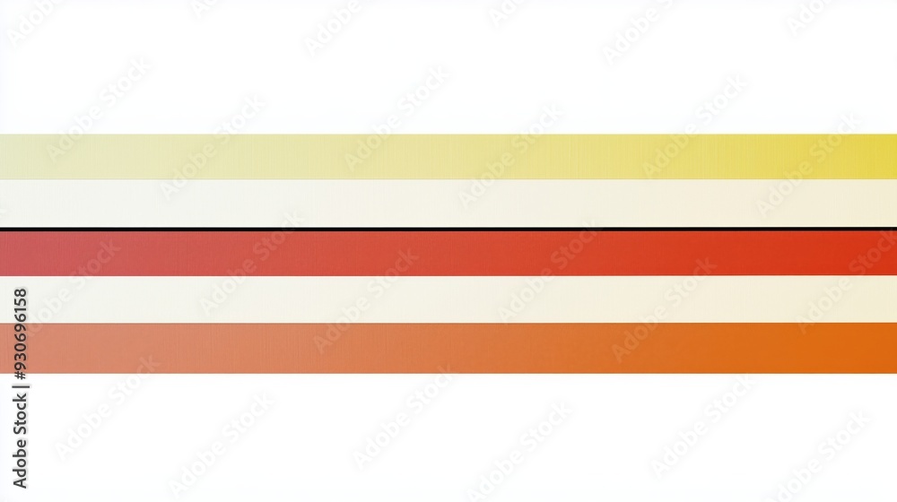 Aesthetic Gradient Lines: Abstract Design with Warm and Cool Tones