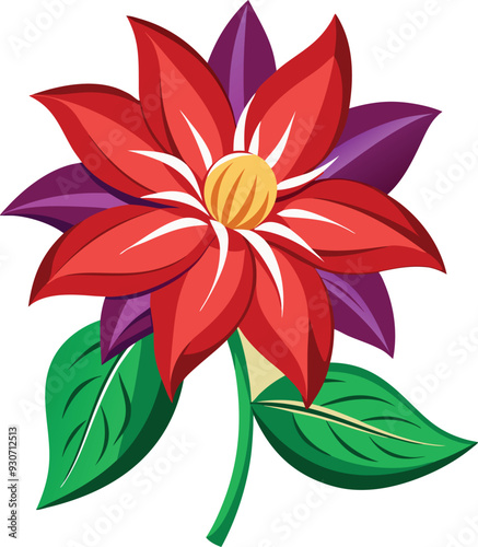 Flower vector illustration